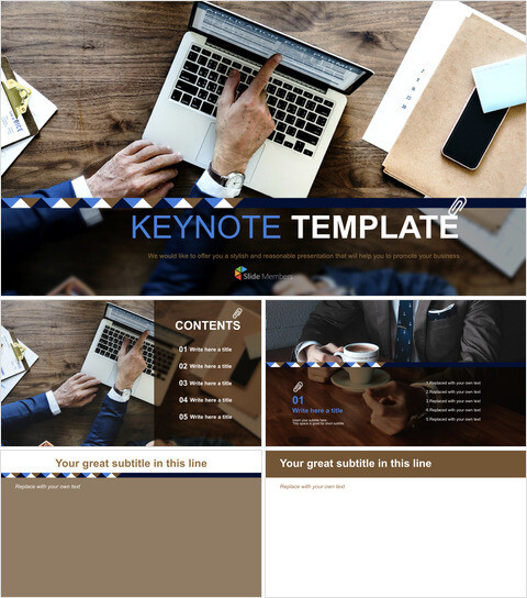 接管工作 - 主题演讲模板免费下载_6 slides