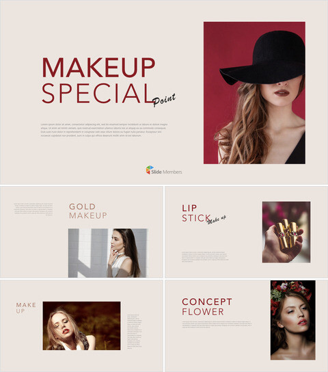 Speciale trucco Tema Keynote Design_41 slides