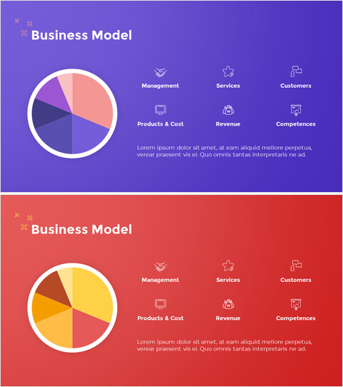Business Model Free PowerPoint Slide cover - Company Introduction Design_2 slides