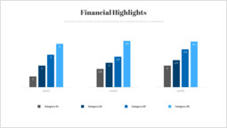 principali dati finanziari Layout di PowerPoint_2 slides
