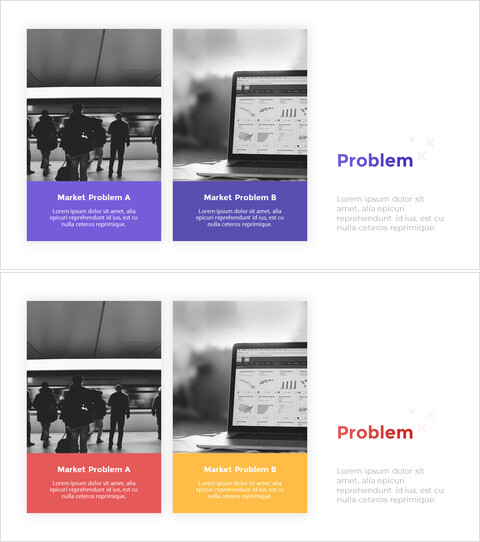 Diapositiva gratuita que destaca cuestiones y problemas clave_2 slides