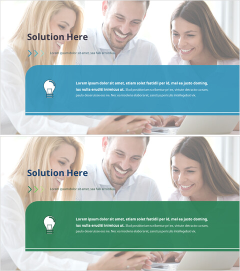 解决方案概述 – 当前问题的免费 PPT 幻灯片_2 slides