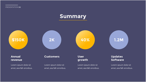 Summary PPT Design_2 slides