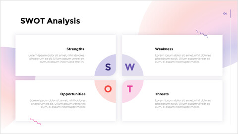 SWOT 분석 PPT 슬라이드 덱_2 slides