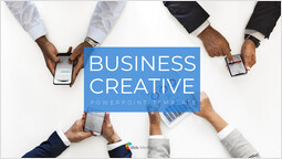 Portada de diseño creativo empresarial Plantillas_2 slides