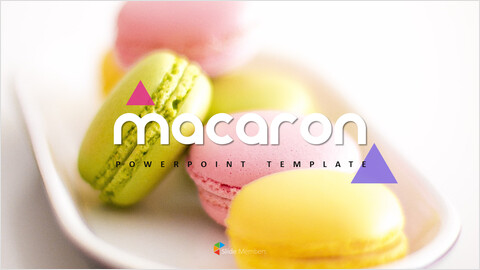 Macaron模板封面 模板_2 slides