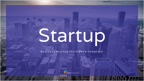 Startup Pitch Deck Cover Seitenvorlage_2 slides