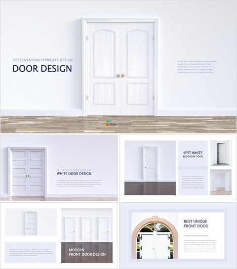 Door Design Ultimate Keynote Template_40 slides