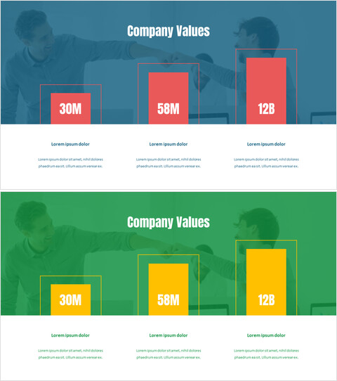Valor de la empresa con valor de mercado: diapositiva gratuita de PowerPoint_2 slides