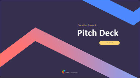 Class Pitch Deck Cover Slide|Single