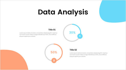 Analisi dei dati Layout del modello_1 slides