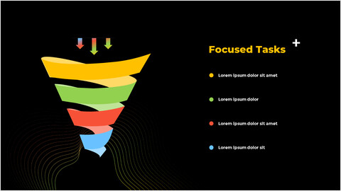 tareas enfocadas Cubierta de diapositivas PPT_2 slides