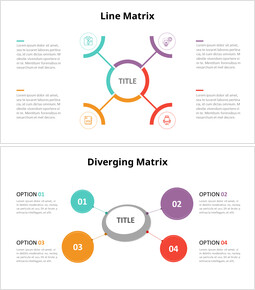 Diagramma Infografica Matrix_8 slides