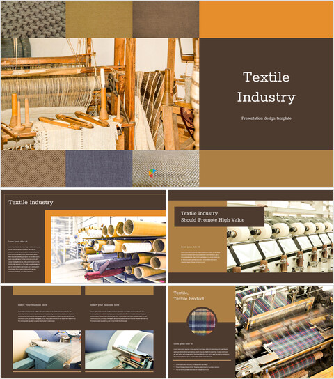 Textile Industry template google slides_40 slides