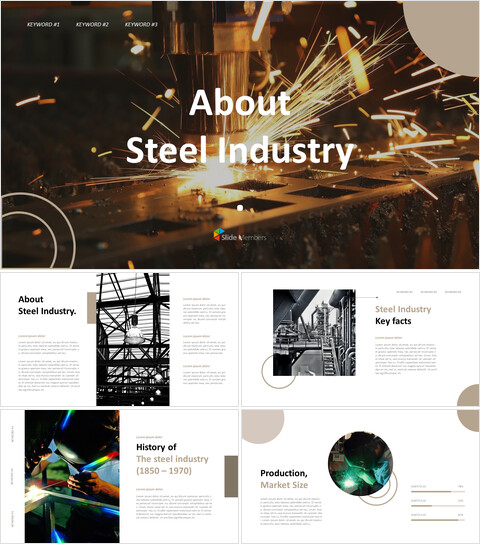 About Steel industry Business Strategy PPT_40 slides