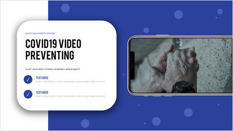 Covid19 video preventing PPT Layout_1 slides