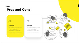 Pros y contras Diseño de PowerPoint_2 slides