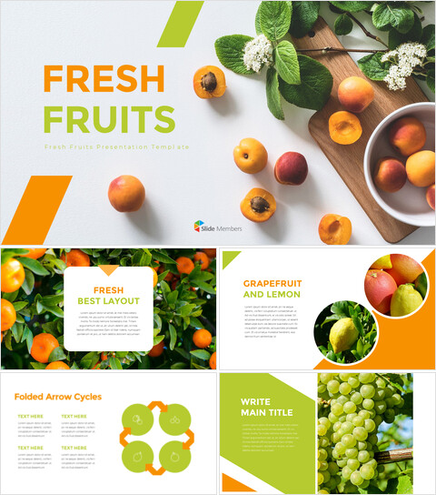 Fresh Fruits google presentation_40 slides