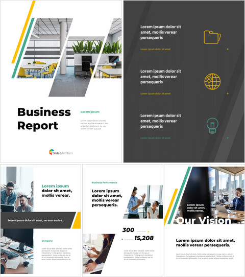 Professional Business Report Google Slides Themes & Templates_26 slides