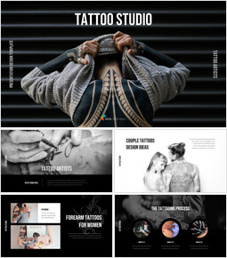 Atelier de tatouage Meilleures diapositives PPT_37 slides