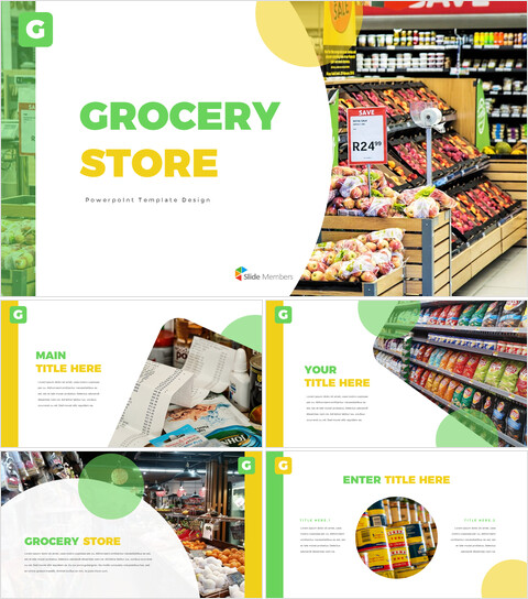 Grocery Store Google PowerPoint Presentation_35 slides