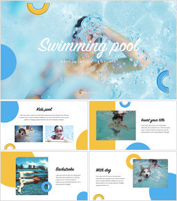 Piscine modèle keynote gratuit_35 slides