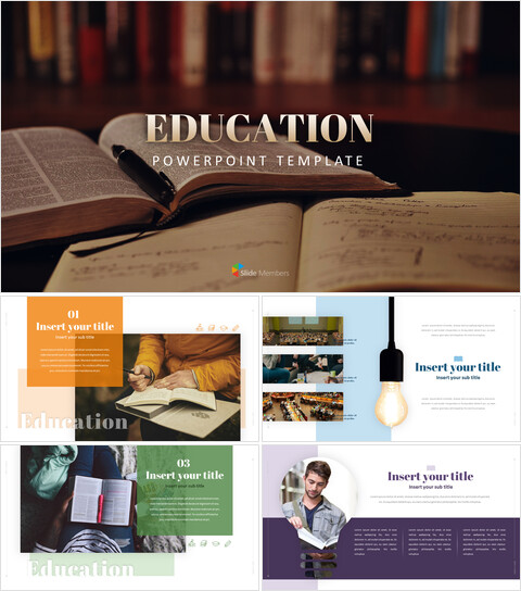 education PowerPoint Templates Multipurpose Design_40 slides