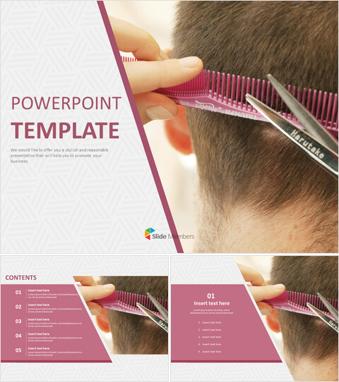 Free Design Template - Hair Salon_6 slides