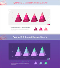 Pyramid 3-D Stacked Column (Sakura)_4 slides