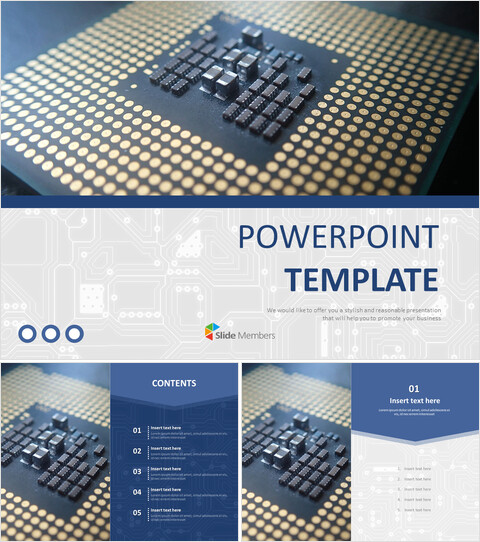 Semiconductor Industry - Free Presentation Templates_6 slides