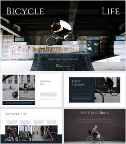 Bicycle Life PPT Model_35 slides