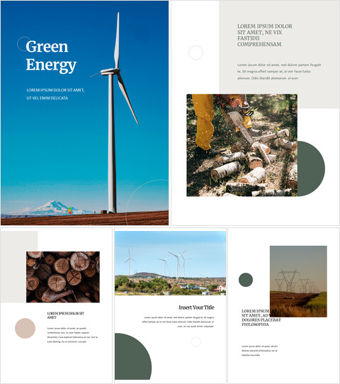 Green energy google slides presentation slides_25 slides