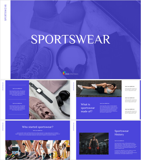 Sportswear Google Slides Template Design_35 slides