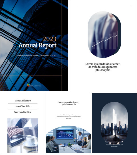 2023年年次報告書 グーグルスライドプレゼンテーションスライド_25 slides