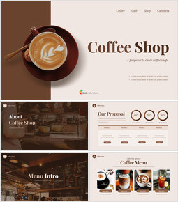 A Proposal to Enter Coffee Shop PowerPoint Format_30 slides