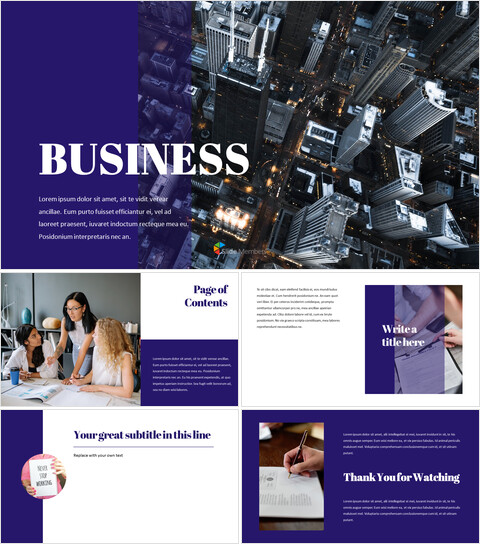 Business - Free Google Slides Template Design_5 slides