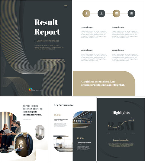 company Result Report Google Slides Templates_20 slides