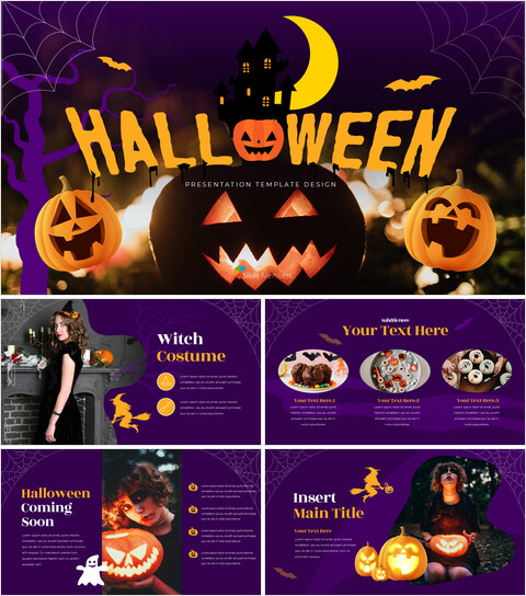 Halloween Google Slides modelli per la tua prossima presentazione_35 slides