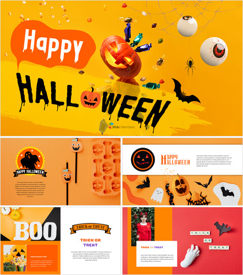 Felice Halloween Presentazione di Google_50 slides