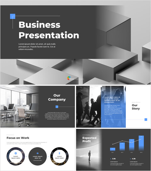 Modern business Presentation ppt presentation templates_28 slides