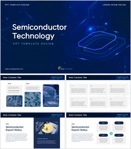 Tecnologia dei semiconduttori diapositive powerpoint animate_30 slides