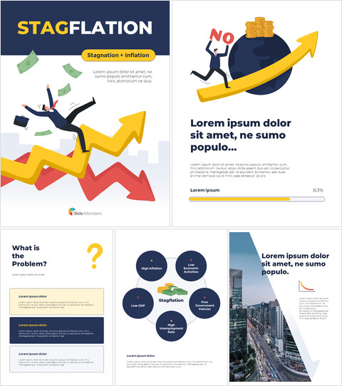 Stagflation Modèles de diapositives Google pour votre prochaine présentation_25 slides