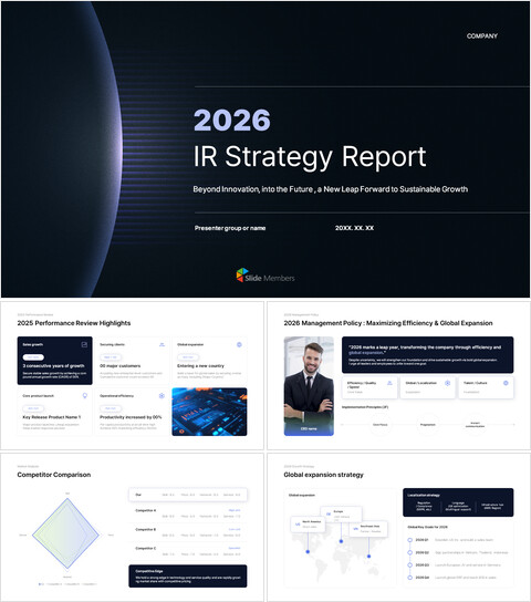 投資家向け2026年IR戦略レポートPowerPointテンプレート プレゼンテーションパワーポイント_30 slides