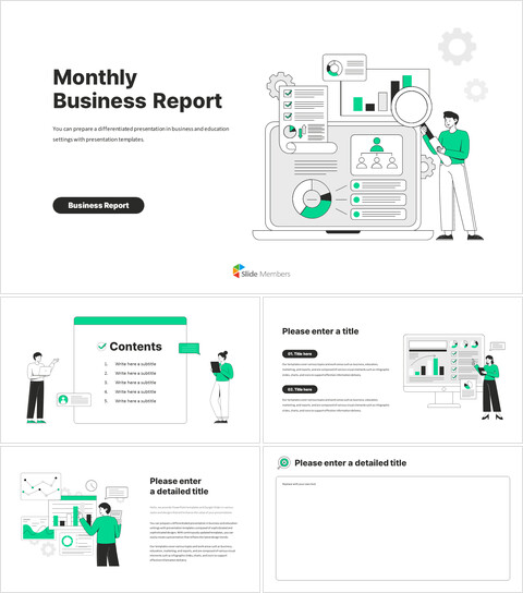 Business Report PPT Presentation_6 slides