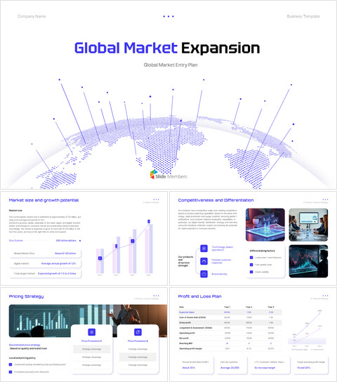 Estrategia de expansión del mercado global Presentaciones de Google personalizadas_30 slides