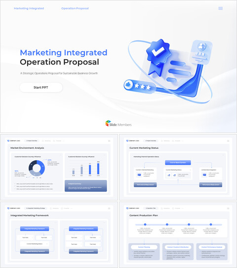 Integrated Marketing Operations Proposal PowerPoint Template – Agency Pitch Deck Presentations PPT_30 slides
