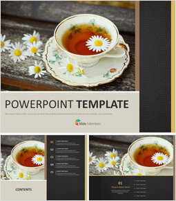 70+ tea PPT Templates - Slide Members