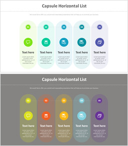 Horizontales Listendiagramm der Kapsel_2 slides