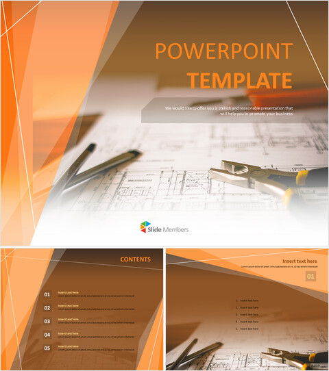 Construction Design Tool - Free Design Template_6 slides