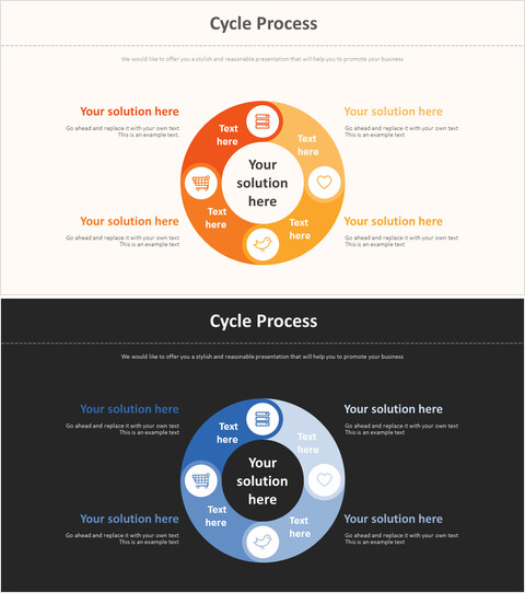 Cycle Process Diagram_2 slides